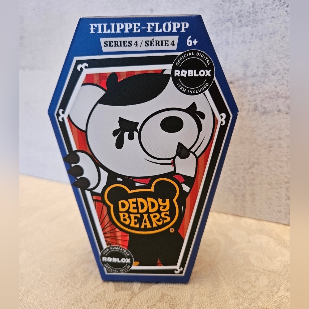 Deddy Bears Mini Coffin Series 4 Filippe-Flopp Sealed Creepy Cute Collectible